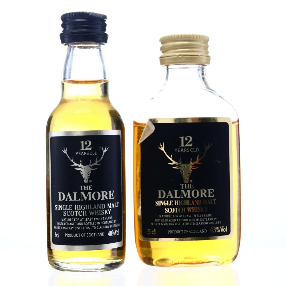 Dalmore 12 Year Old Miniatures 2 x 5cl
