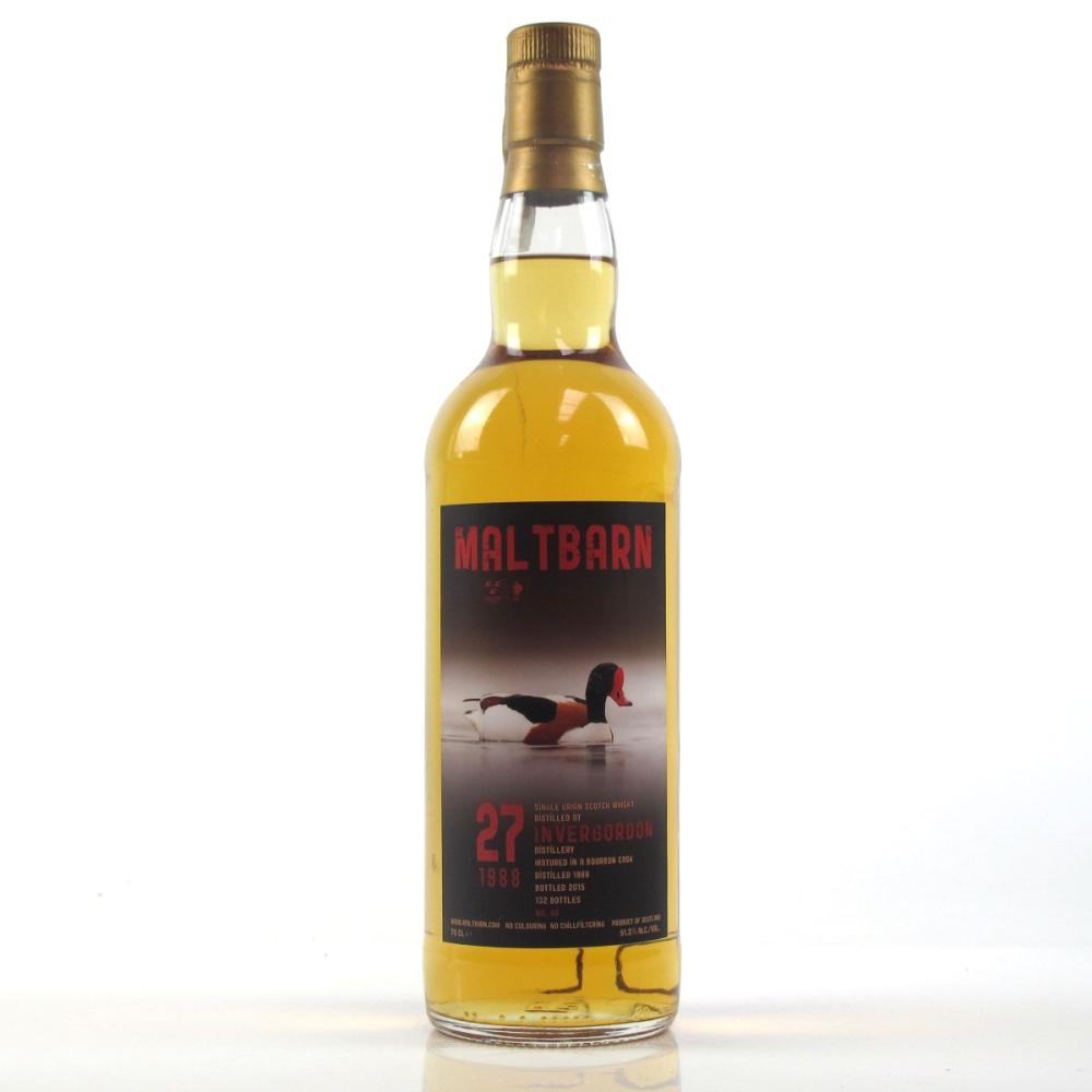 Inverordon 1988 Maltbarn 27 Year Old