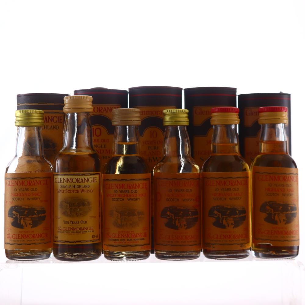 Glenmorangie 10 Year old Miniatures x 6