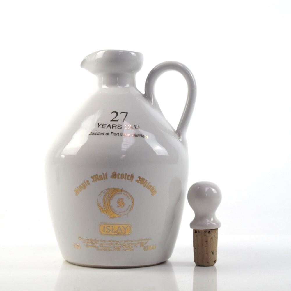 Port Ellen 27 Year Old Signatory Vintage Ceramic Decanter