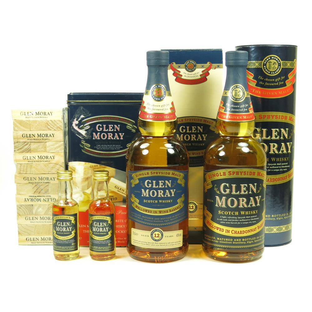 Glen Moray Selection and Game 2 x 70cl and 2 x 5cl