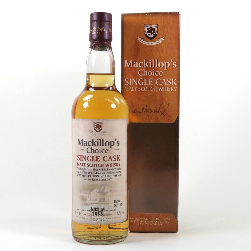 Macallan 1988 Mackillop's Choice 