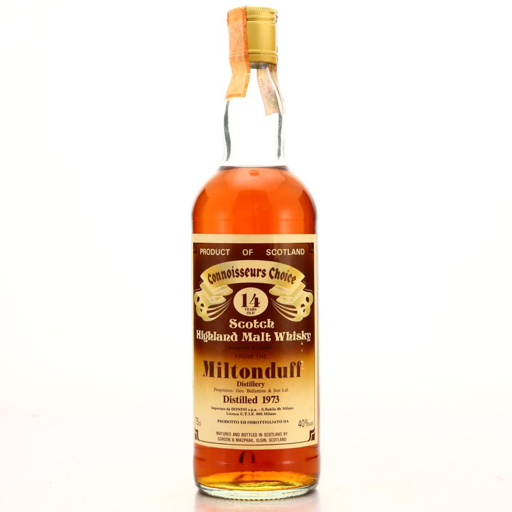 Miltonduff 1973 Gordon and MacPhail 14 Year Old / Donini Import