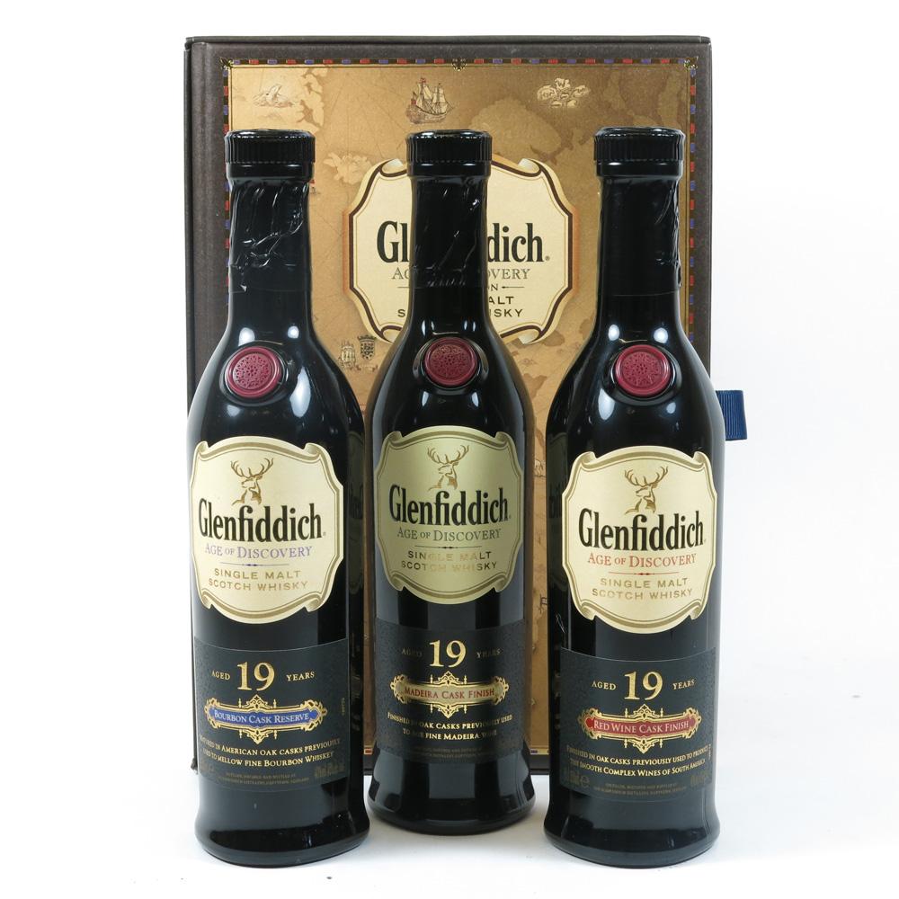 Glenfiddich Age of Discovery Gift Pack 3 x 20cl