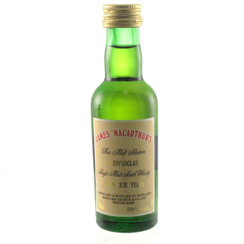 Glenfarclas 12 Year Old James MacArthur Miniature 5cl