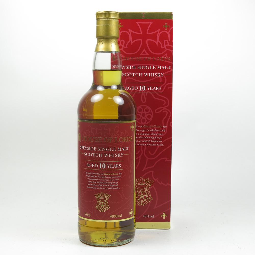 House Of Lords Single Speyside Malt 10 Year Old