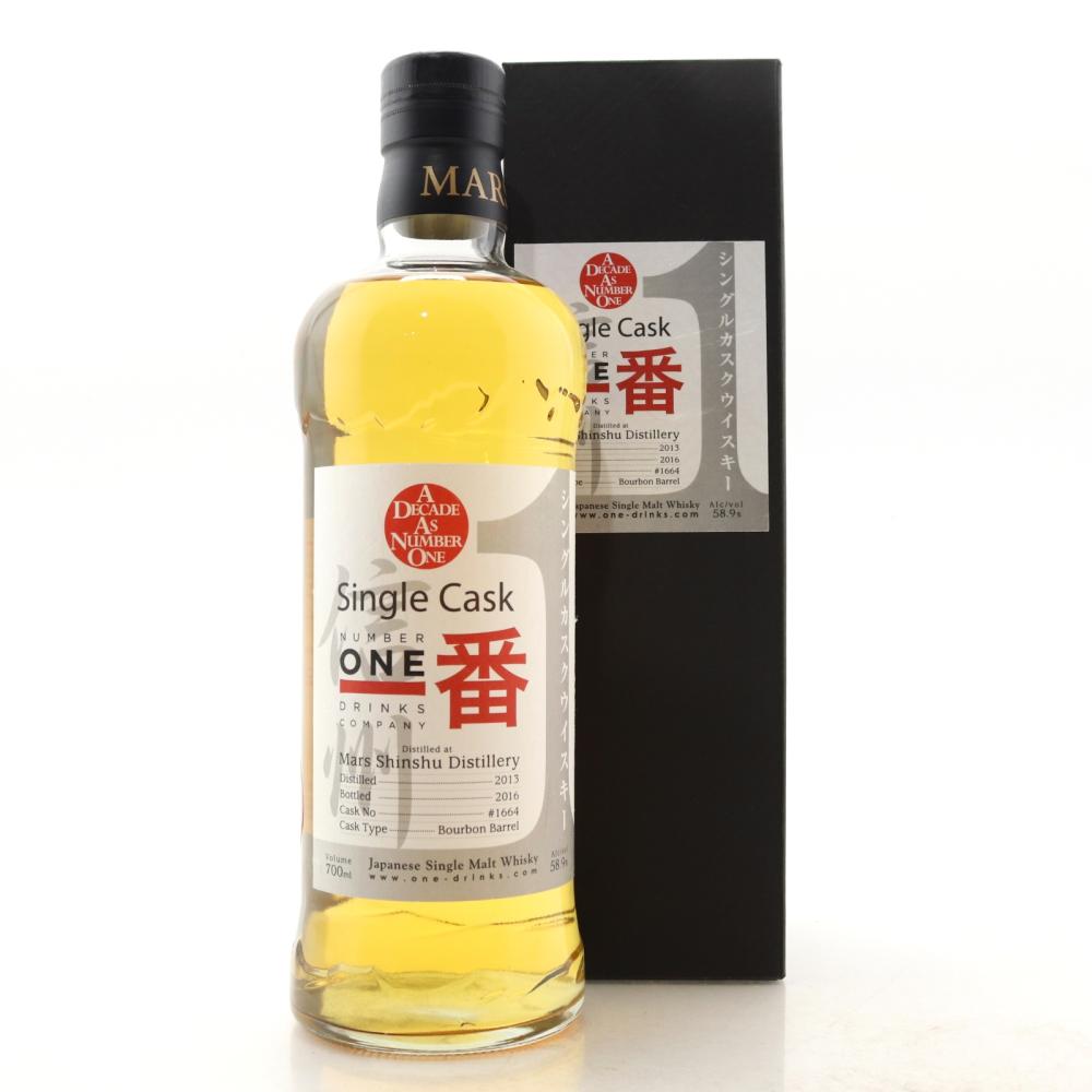 Mars Shinshu 2013 Ichiro's Malt Cask #1664 / A Decade as Number One