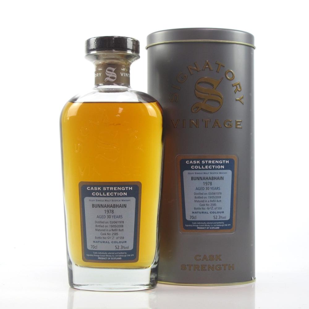 Bunnahabhain 1978 Signatory Vintage 30 Year Old