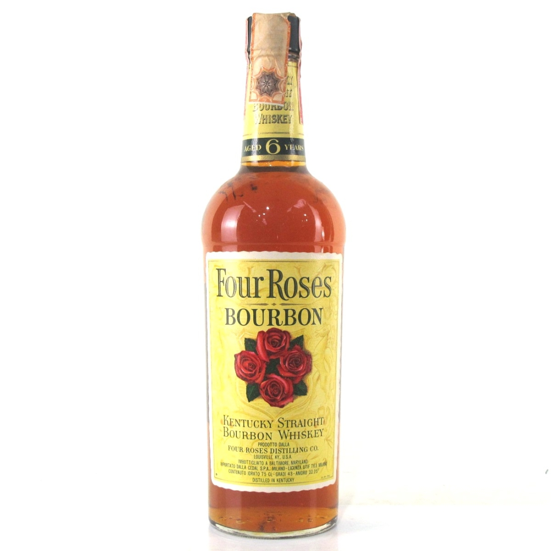 Four Roses 6 Year Old Bourbon 1970s