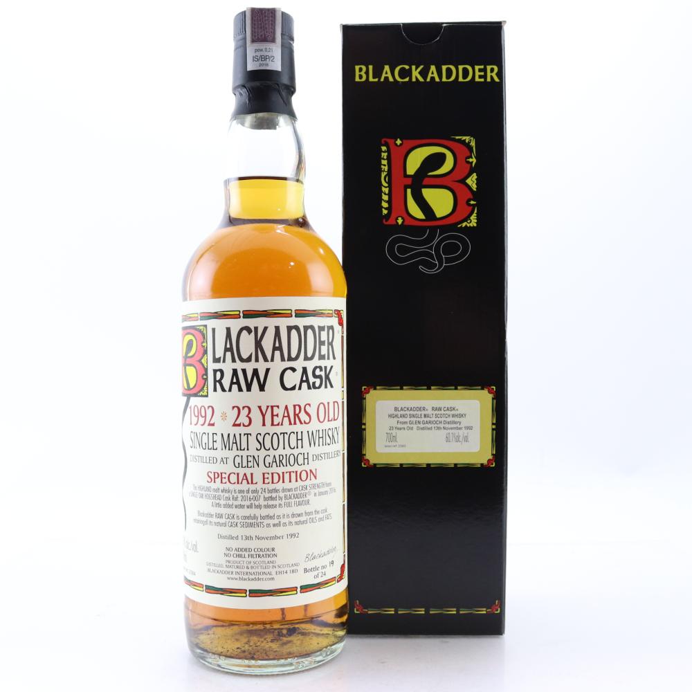 Glen Garioch 1992 Blackadder Raw Cask 23 Year Old