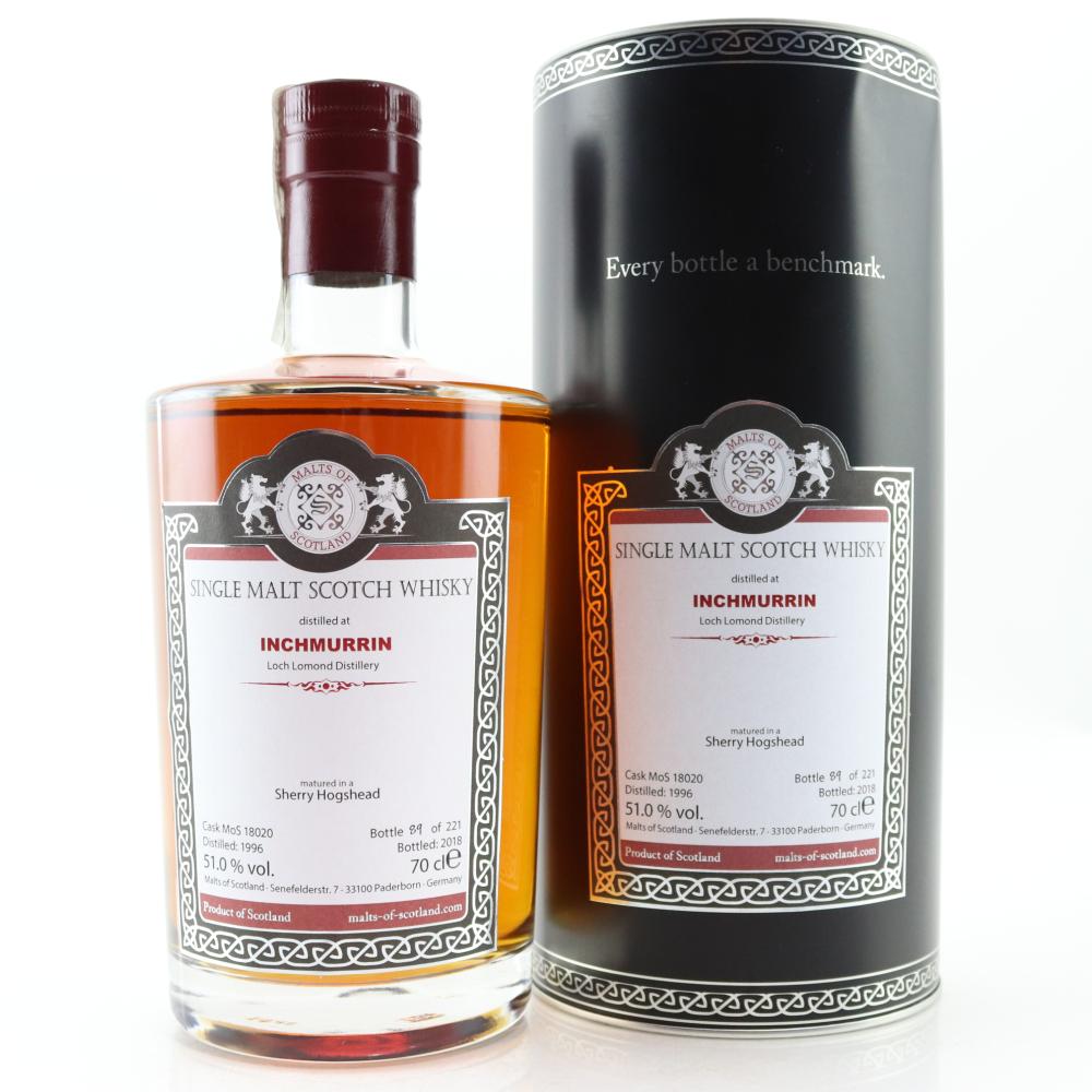 Inchmurrin 1996 Malts of Scotland Sherry Hogshead