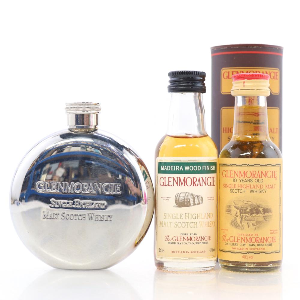 Glenmorangie Miniature 2 x 5cl / with Hip Flask