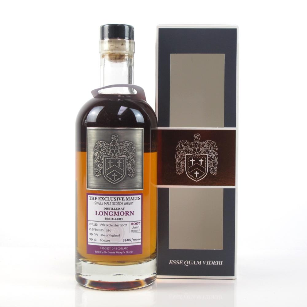 Longmorn 2007 Exclusive Malts 9 Year Old