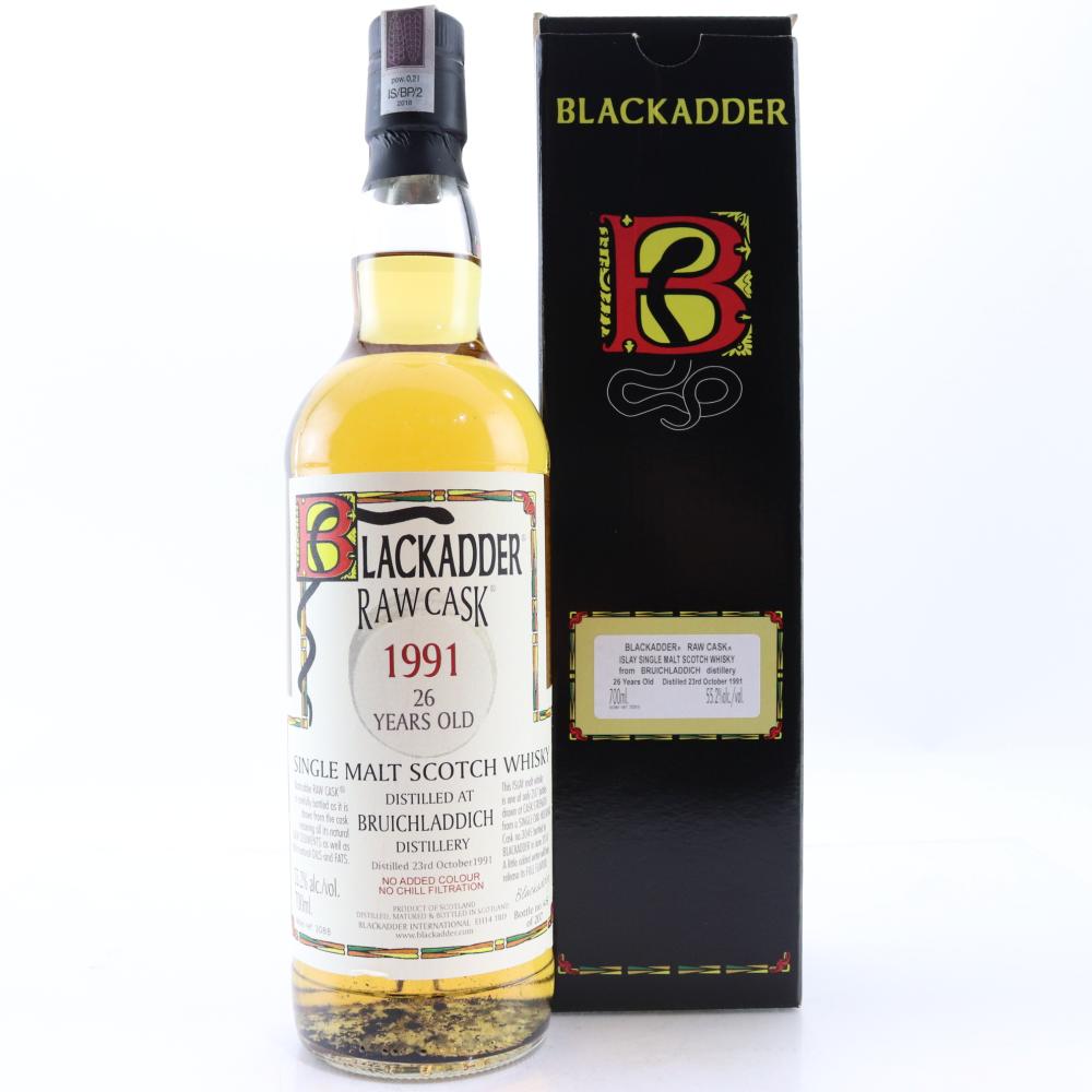 Bruichladdich 1991 Blackadder Raw Cask 26 Year Old