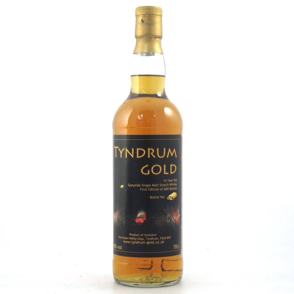 Tyndrum Gold First Edition 15 Year Old Speyside Single Malt