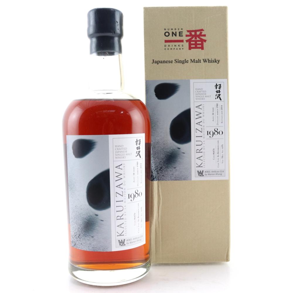 Karuizawa 1980 Single Cask  34 Year Old #6476 / Artifices Series #014 Warren Khong