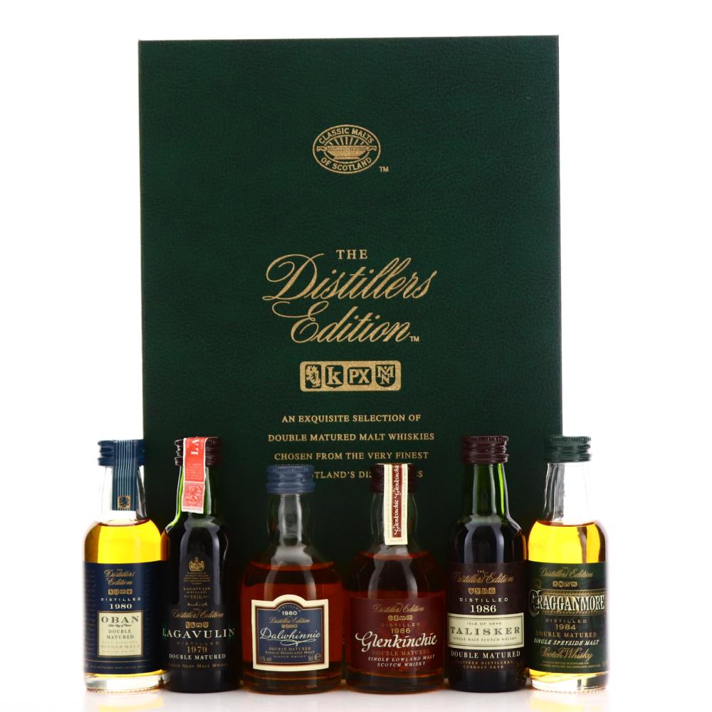 Classic Malts Distiller's Edition Miniatures x 6 / First Releases