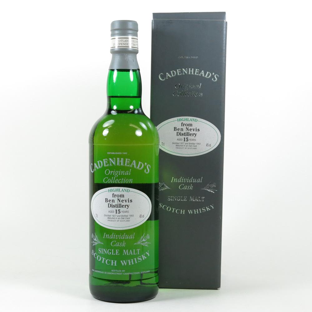 Ben Nevis 1977 Cadenhead's 15 Year Old