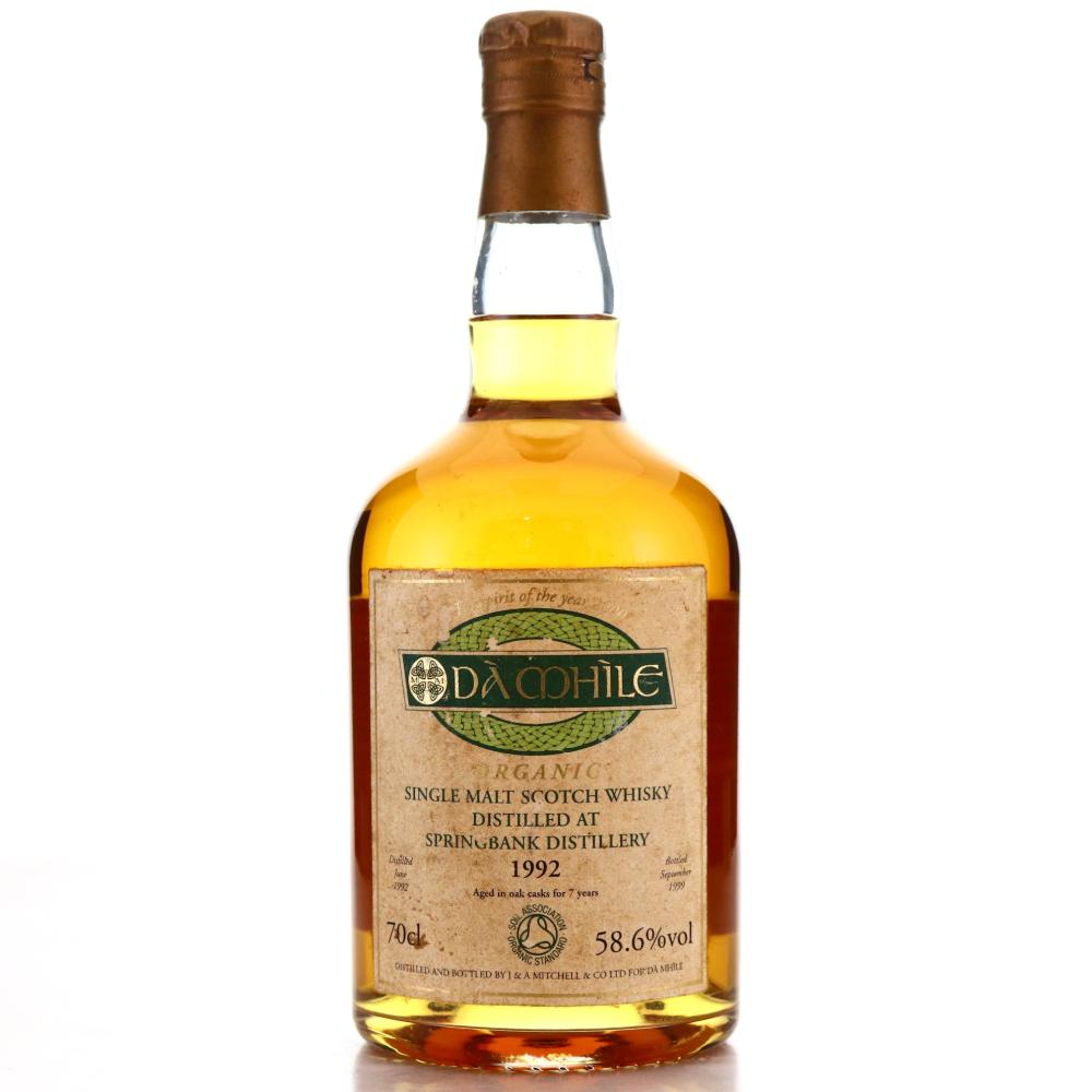 Springbank 1992 Da Mhile 7 Year Old Cask Strength Organic