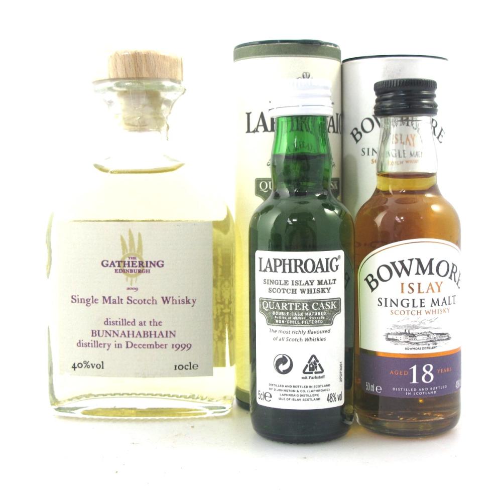 Islay Single Malt Miniatures x 3