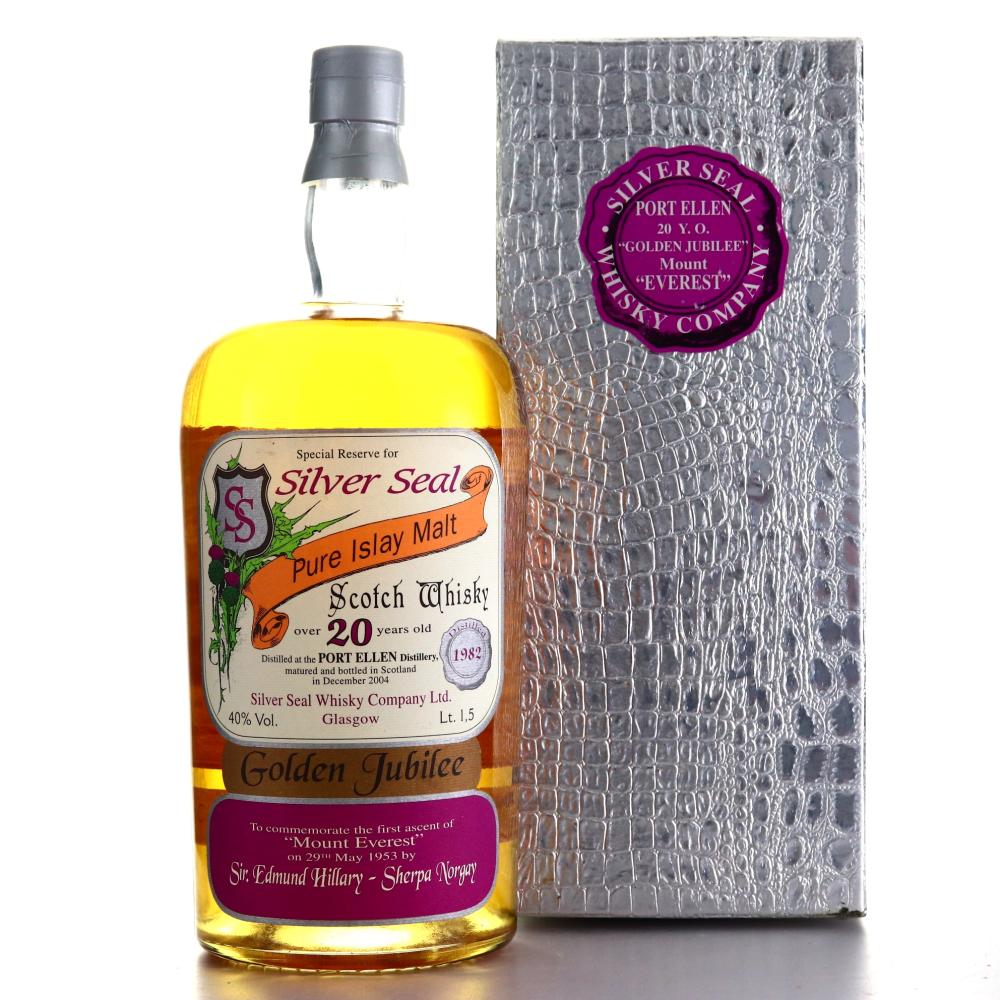 Port Ellen 1982 Silver Seal 20 Year Old Magnum 1.5 Litre / Golden Jubilee 'Everest'
