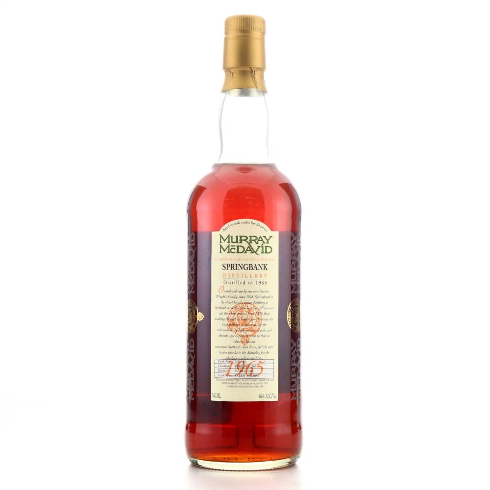 Springbank 1965 Murray McDavid 35 Year Old 75cl / US Import