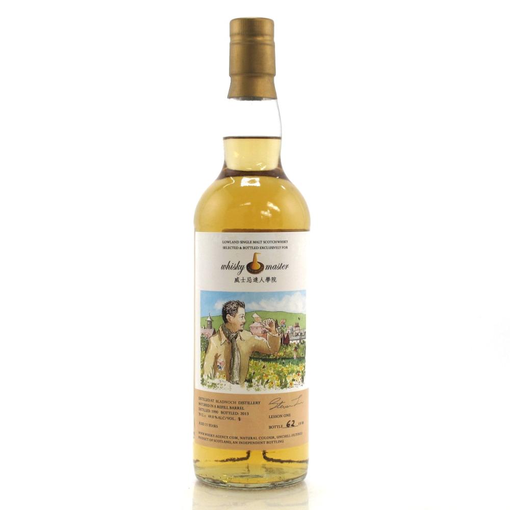 Bladnoch 1990 Whisky Agency 23 Year Old / Whisky Master Lesson One