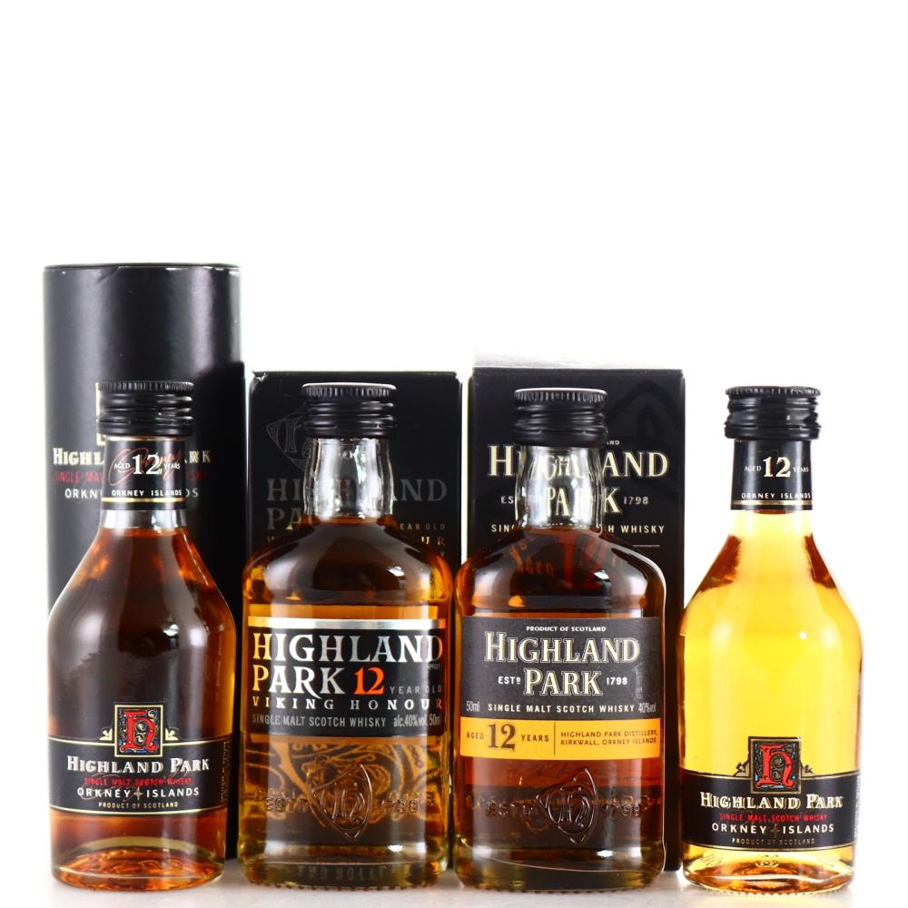 Highland Park Miniatures x 4