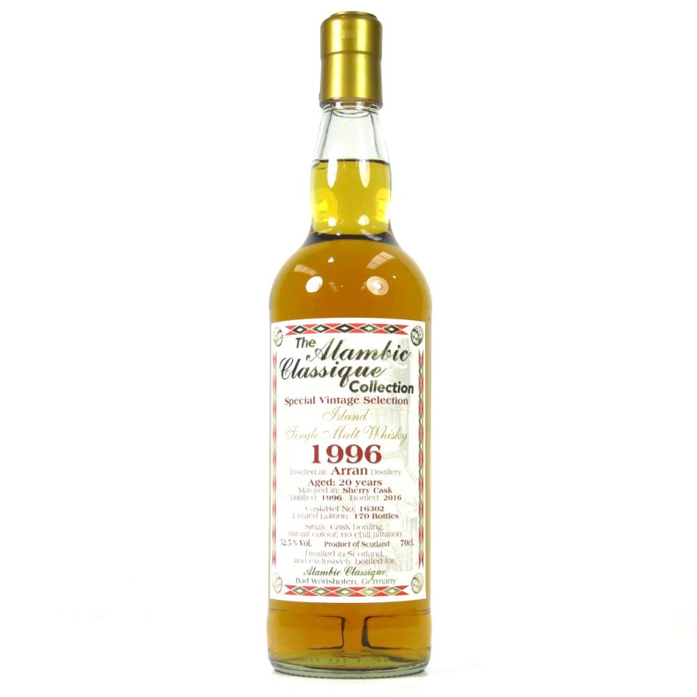 Arran 1996 Alambic Classique 20 Year Old