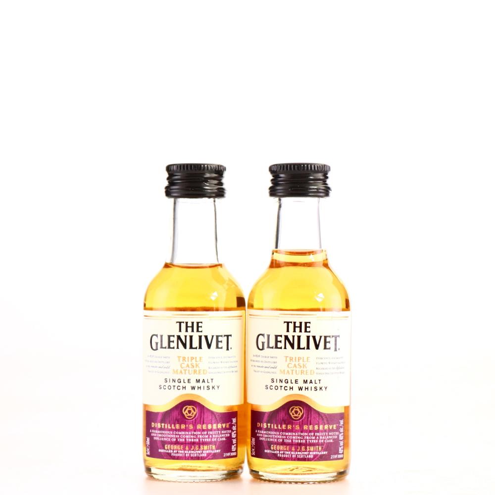 Glenlivet Distiller's Reserve Miniature x 2