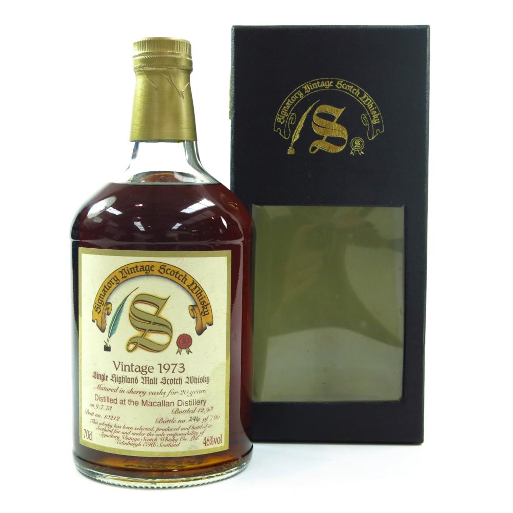 Macallan 1973 Signatory Vintage 20 Year Old  