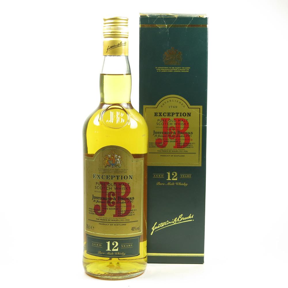 J&B 12 Year Old Exception