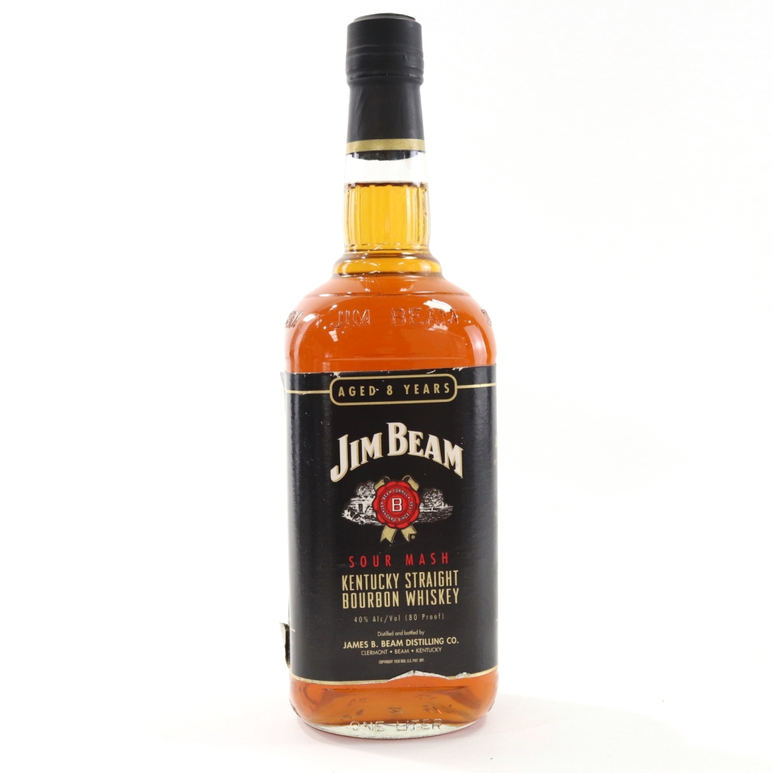 Jim Beam 8 Year Old Kentucky Straight Bourbon 1 Litre
