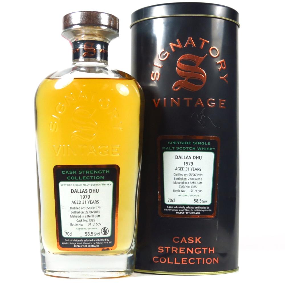 Dallas Dhu 1979 Signatory Vintage 31 Year Old