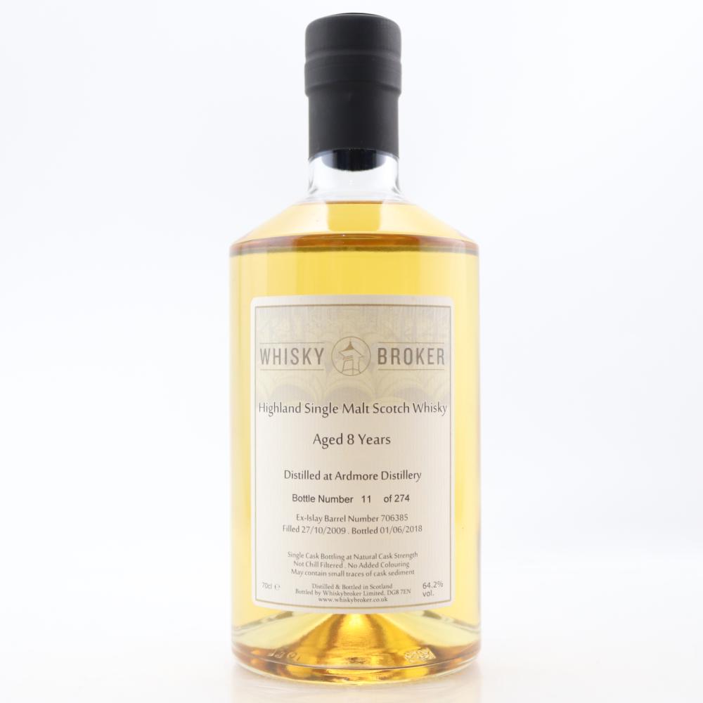 Ardmore 2009 Whisky Broker 8 Year Old