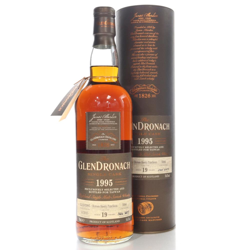 Glendronach 1995 Single Oloroso Cask 19 Year Old Cask #5086 / Taiwan Exclusive