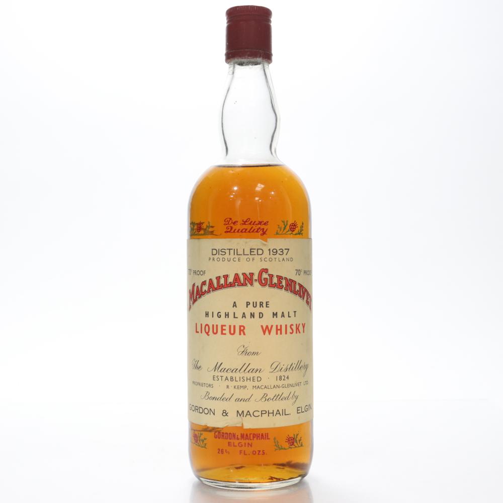 Macallan 1937 Gordon and MacPhail 