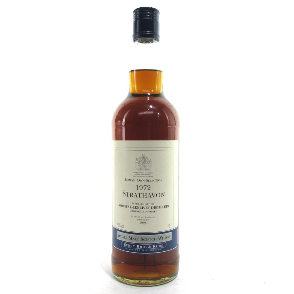Glenlivet 1972 Berry Brothers and Rudd / Strathavon