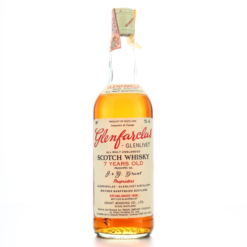 Glenfarclas 7 Year Old 1970s / Terni Import