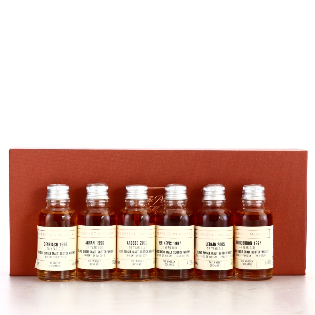 Whisky Show 2018 Perfect Measure Tasting Set Samples x 6