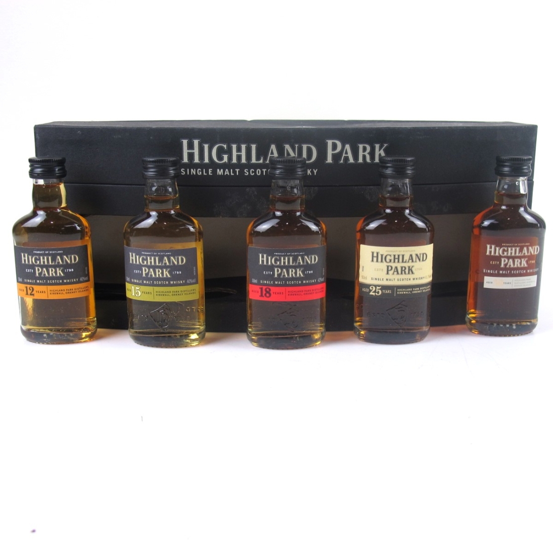 Highland Park Miniature Selection 5 x 5cl