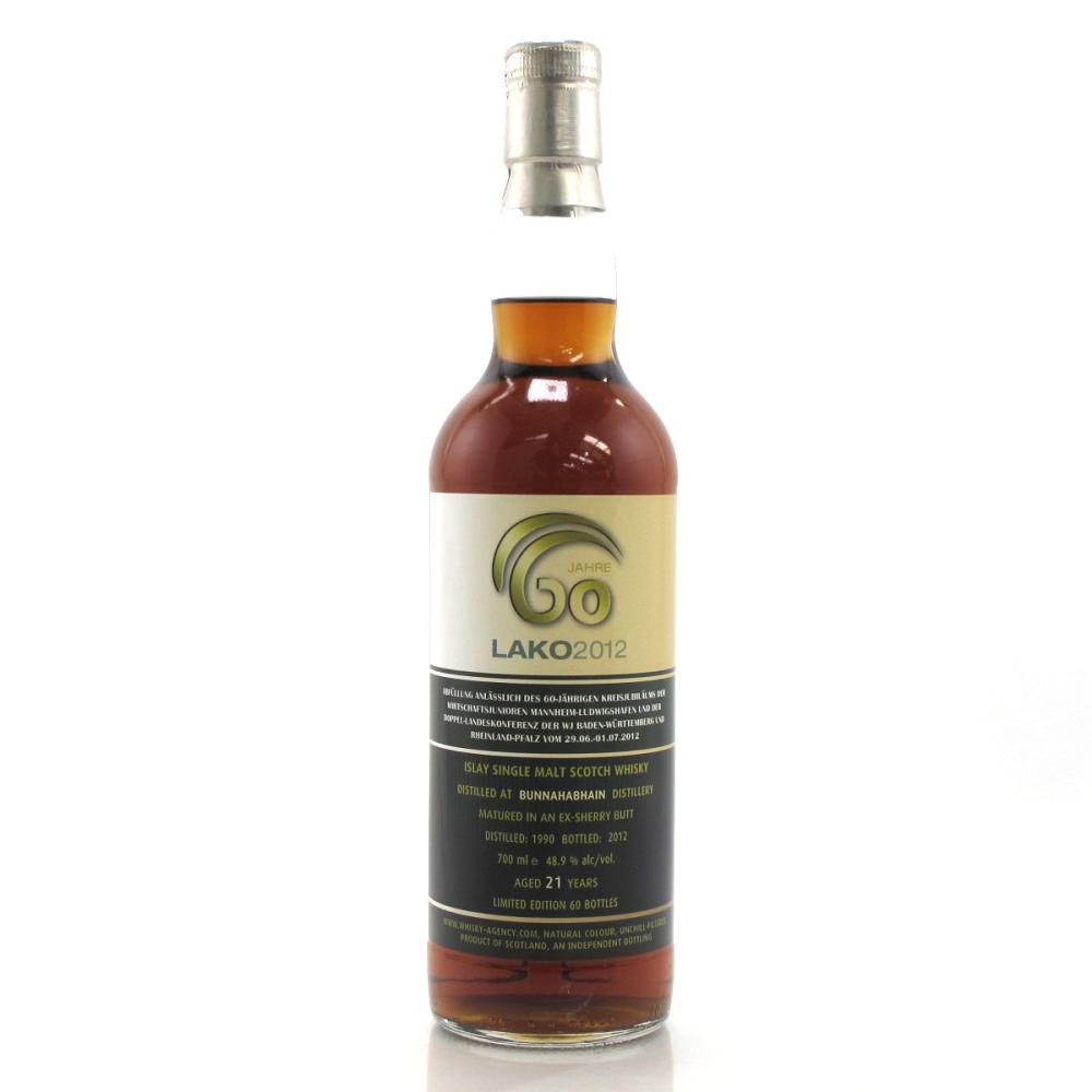 Bunnahabhain 1990 Whisky Agency 21 Year Old / LAKO 2012