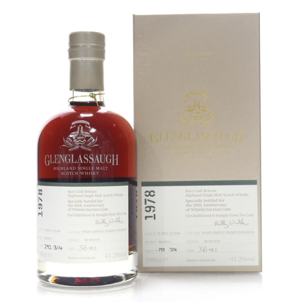 Glenglassaugh 1978 Rare Cask 36 Year Old