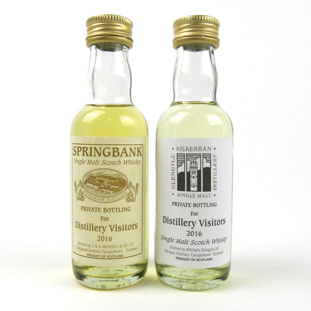 Springbank and Kilkerran Private Bottling 2016 / 2 x 5cl Miniature
