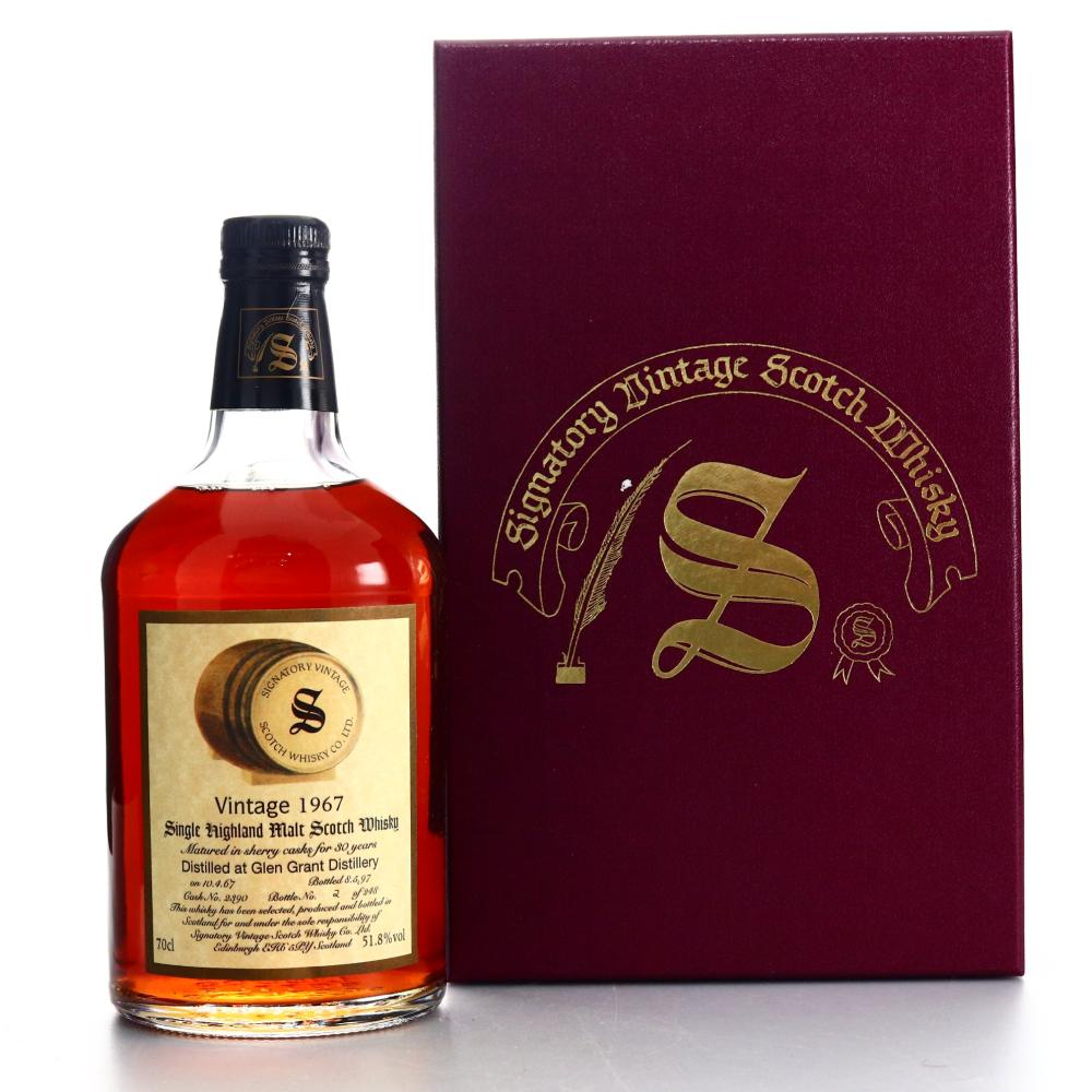 Glen Grant 1967 Signatory Vintage 30 Year Old / Bottle No.2