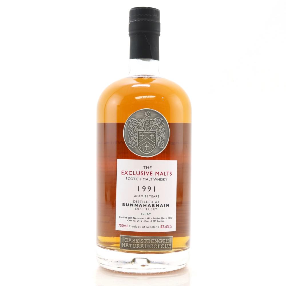 Bunnahabhain 1991 Exclusive Malts 21 Year Old 75cl / US Import