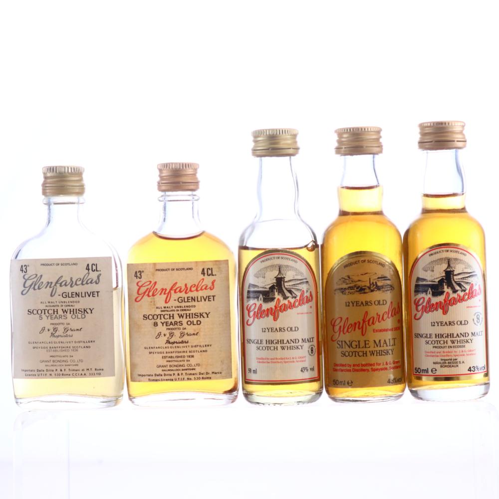 Glenfarclas Miniature x 5