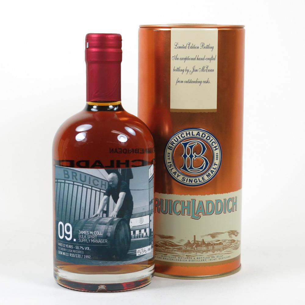 Bruichladdich 1992 Valinch James McColl Signed 