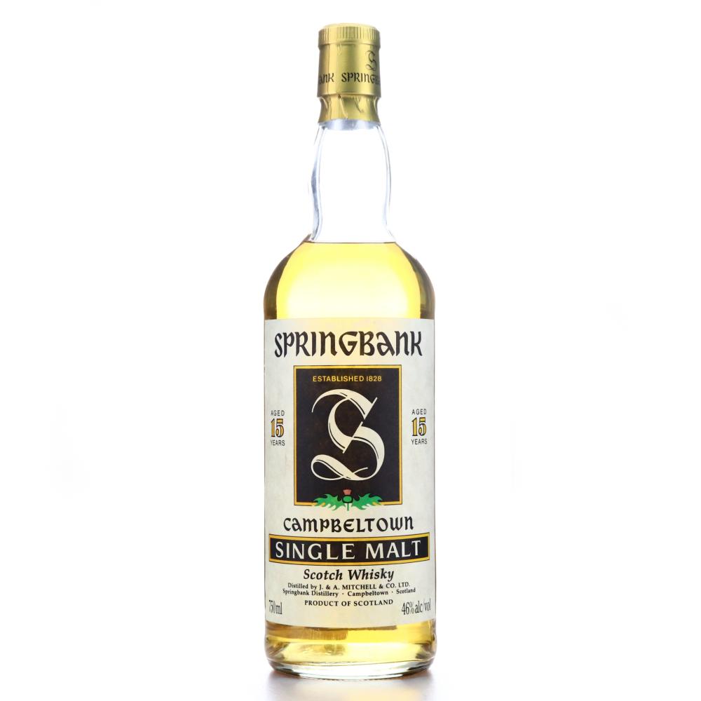 Springbank 15 Year Old Green Thistle 75cl / US Import