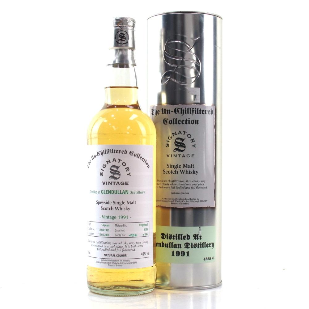 Glendullan 1991 Signatory Vintage 14 Year Old
